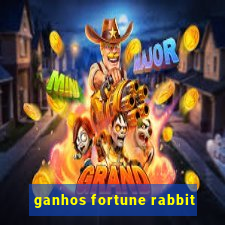 ganhos fortune rabbit